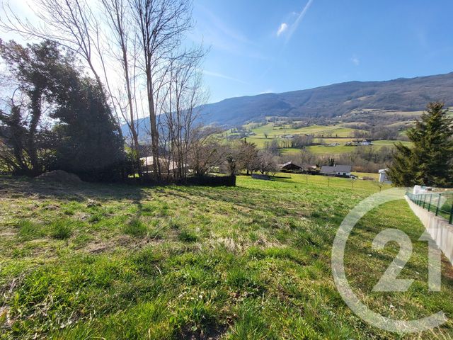 terrain à vendre - 1522.0 m2 - MOYE - 74 - RHONE-ALPES - Century 21 Confiance Services