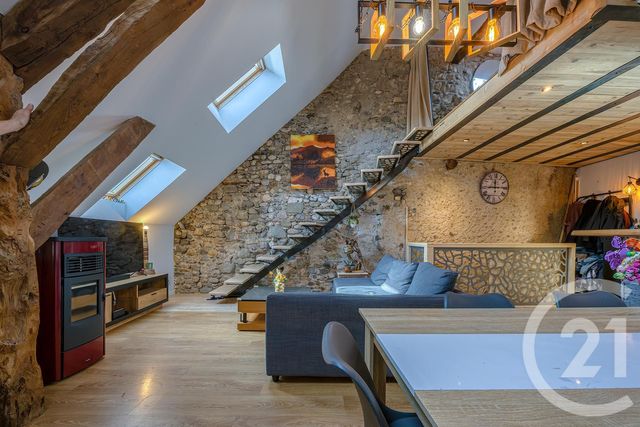 Appartement F2 bis à vendre - 3 pièces - 54.74 m2 - RUMILLY - 74 - RHONE-ALPES - Century 21 Confiance Services